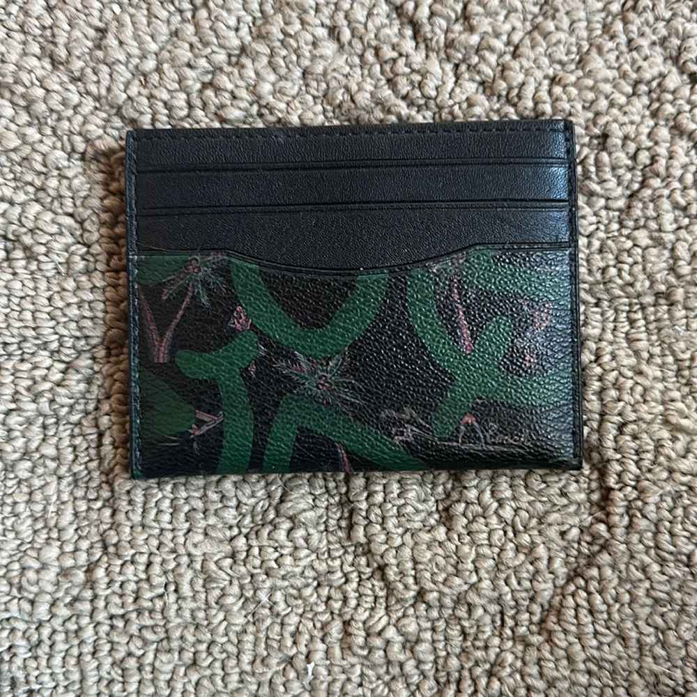 Coach printed Card Holder